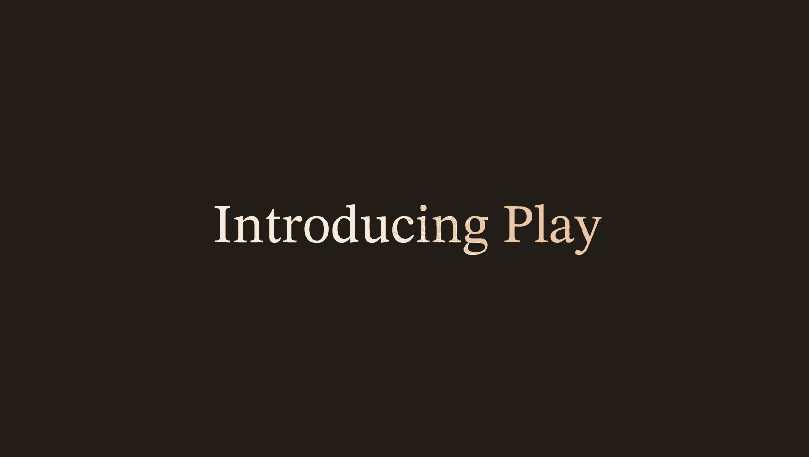 Introducing Play: Longer Online Chess Games on Chessiro