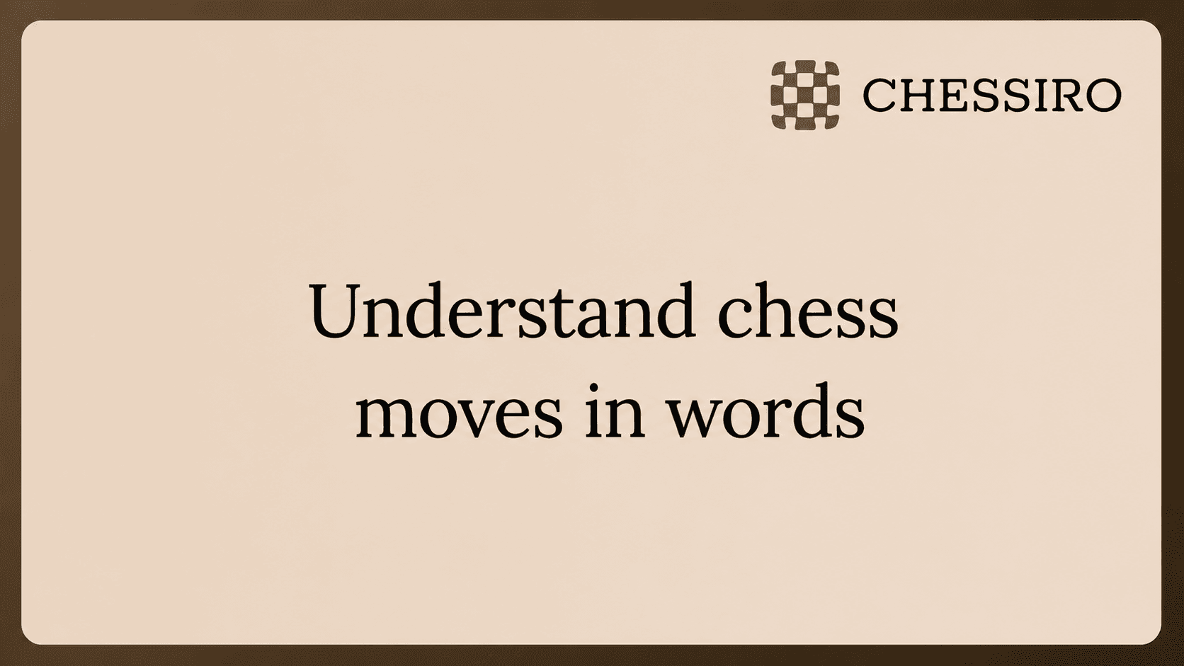 Chess Move Explanations: Why Your Move Was a Mistake